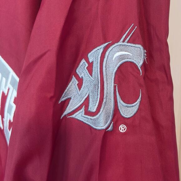 Washington State Cougars Starter Vintage Pullover Windbreaker Jacket Size L - Picture 4 of 10
